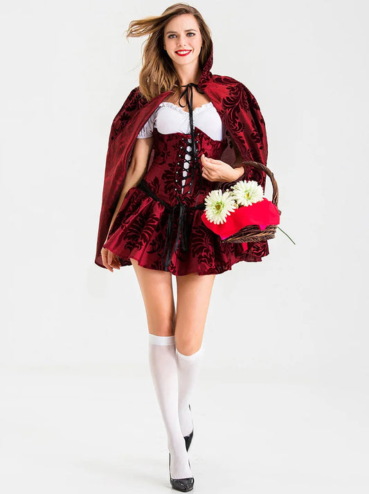 Little Fairytale Red Riding Hood Costume for Halloween