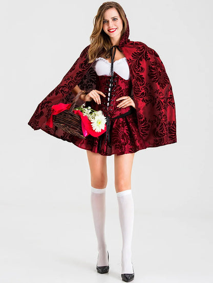 Little Fairytale Red Riding Hood Costume for Halloween