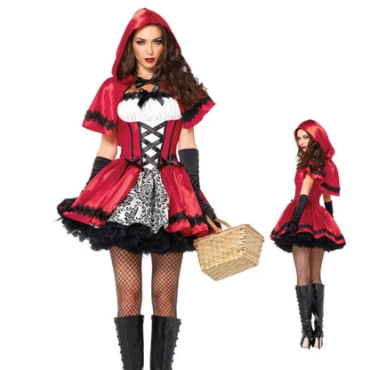 Rotkäppchen Kostüm Märchenfigur für Halloween