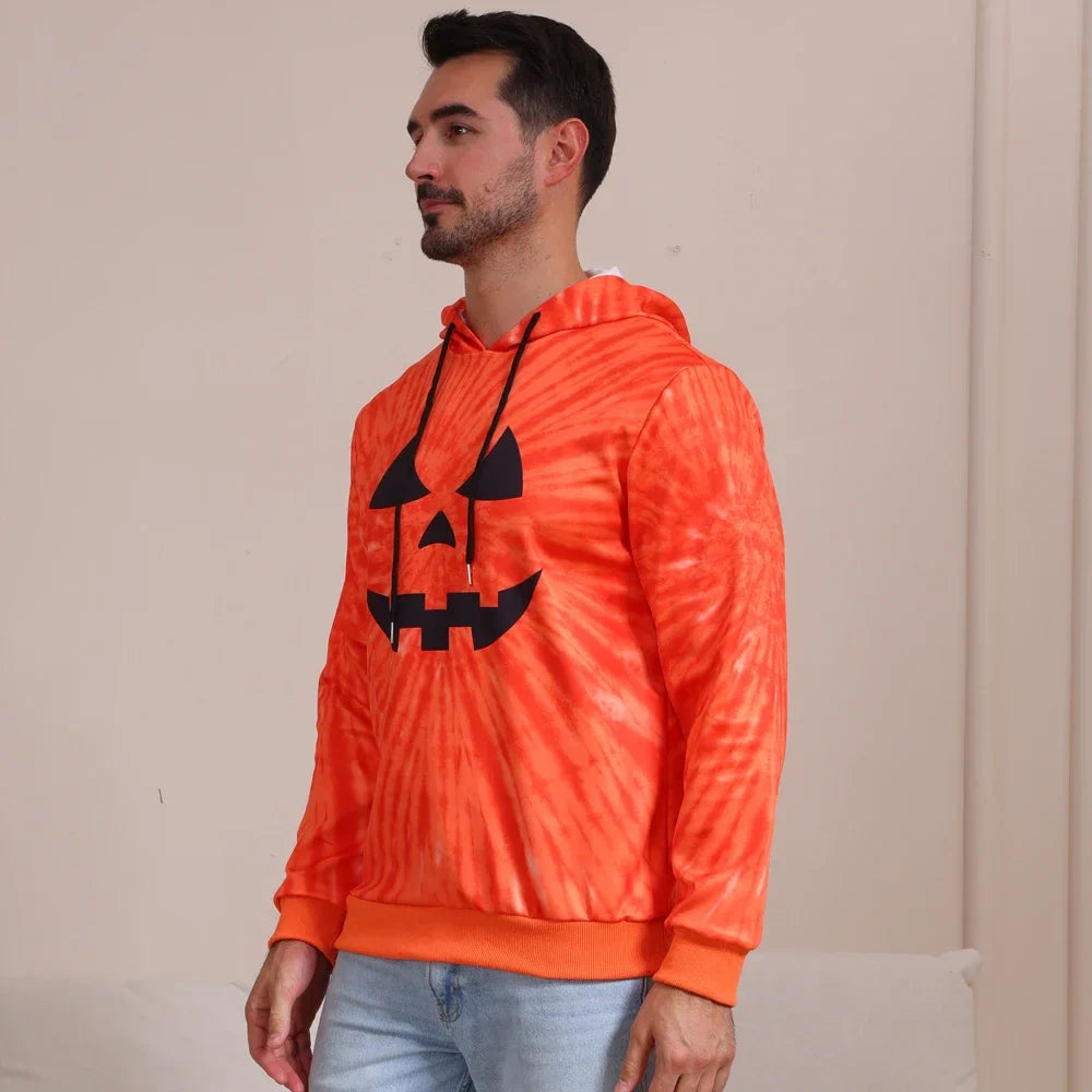 Jack-o'-Lantern Jubilee Pumpkin Family Hoodies for Halloween