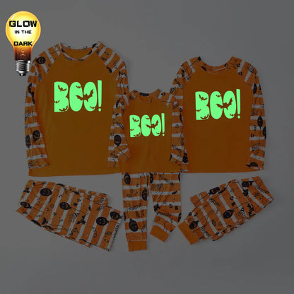 Glow-in-the-Dark Boo! Halloween Family Pajamas