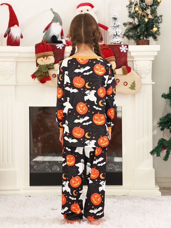 Halloween Pajamas- Halloween Family PJs – Ghost & Pumpkin Pajamas 🎃👻- - IndioGear.com