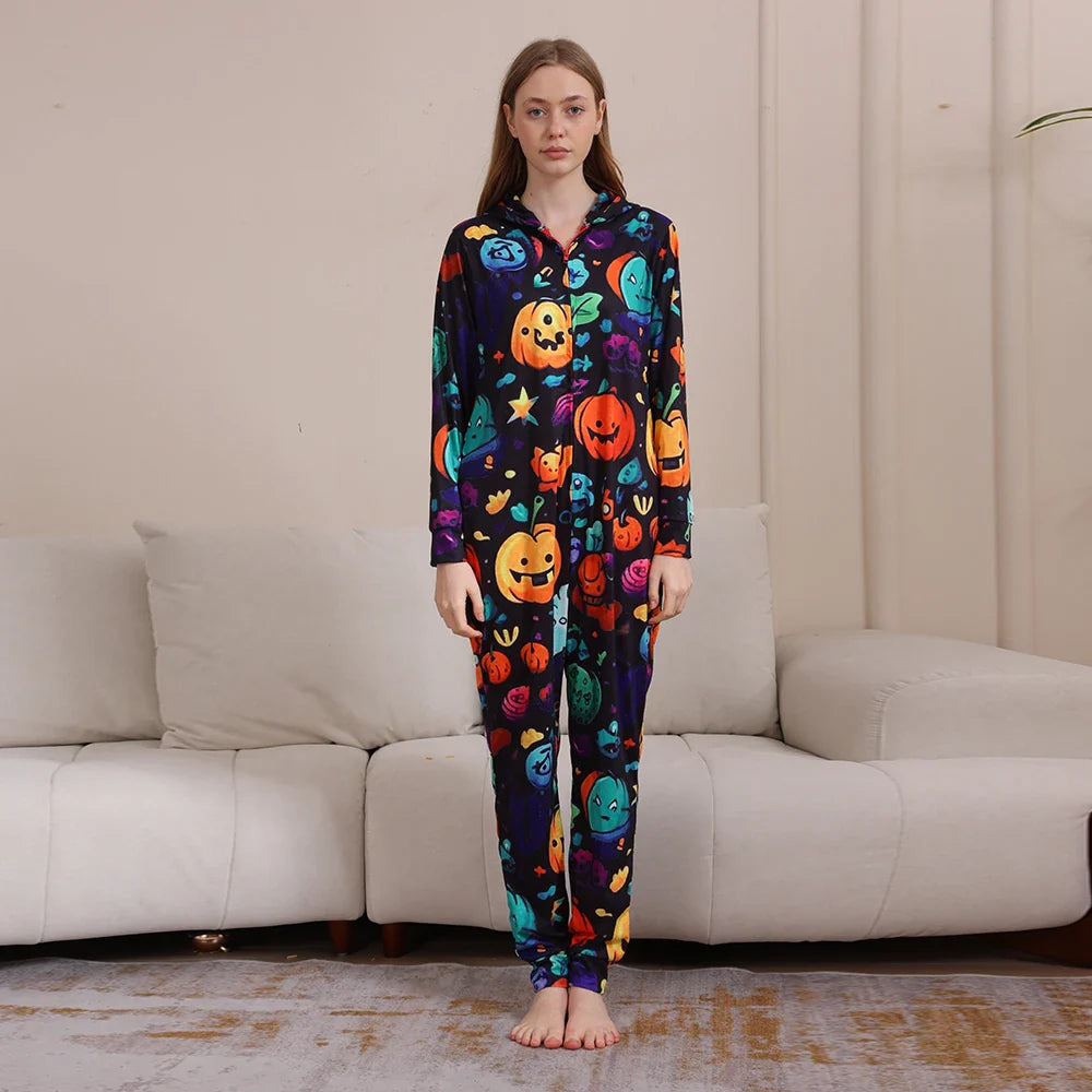 Monster Mash Pajamas Spooky Squad for Family Halloween