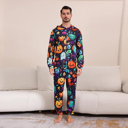 Pyjama Monster Mash Spooky Squad pour Halloween en famille