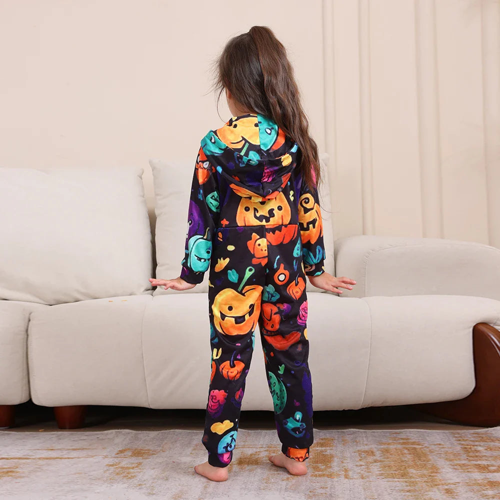 Pyjama Monster Mash Spooky Squad pour Halloween en famille