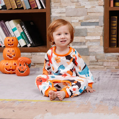 Pyjama familial Spooky Boo &amp; Bad Witch pour Halloween