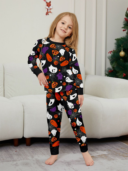 Halloween Pajamas- Spooky Ghosts Family Halloween Pajamas- - IndioGear.com