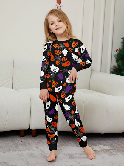 Halloween Pajamas- Spooky Ghosts Family Halloween Pajamas- - IndioGear.com