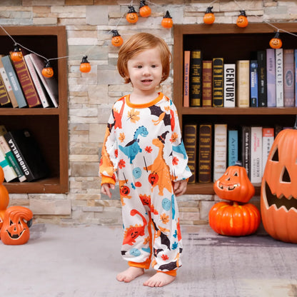 Pyjama familial Trick or Treat pour s'amuser à Halloween