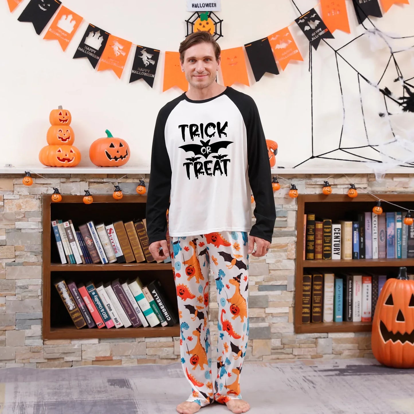 Trick or Treat Family Pajamas for Halloween Fun