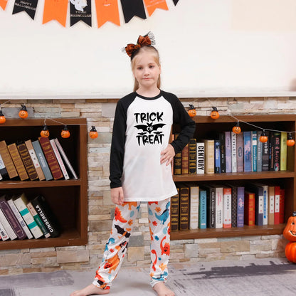 Trick or Treat Family Pajamas for Halloween Fun