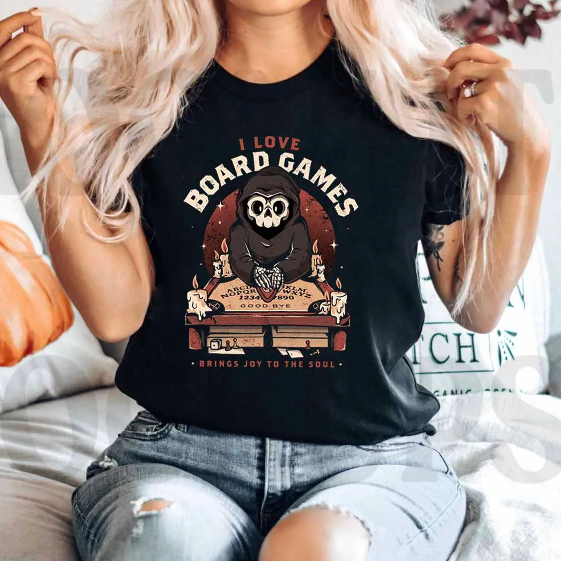 Halloween Tees- Spooky Dark Humor Halloween Tees Collection- Pattern7- IndioGear.com