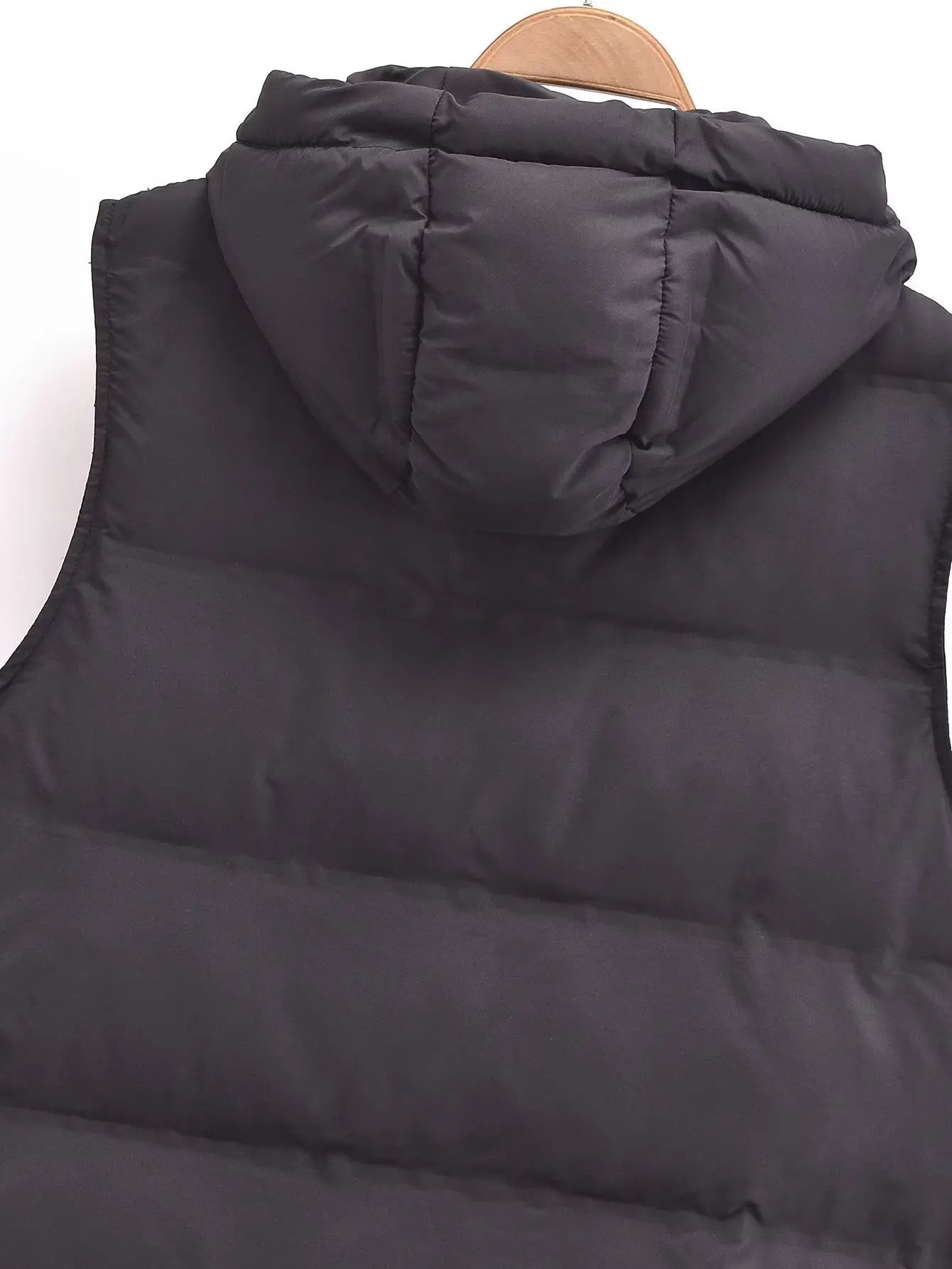 Hooded Vest- Cozy Hooded Puffer Vest for Chilly Days- - IndioGear.com