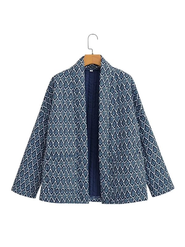 Jackets- Cardi/Jacket Baggy Fit Quilted Trend- - IndioGear.com