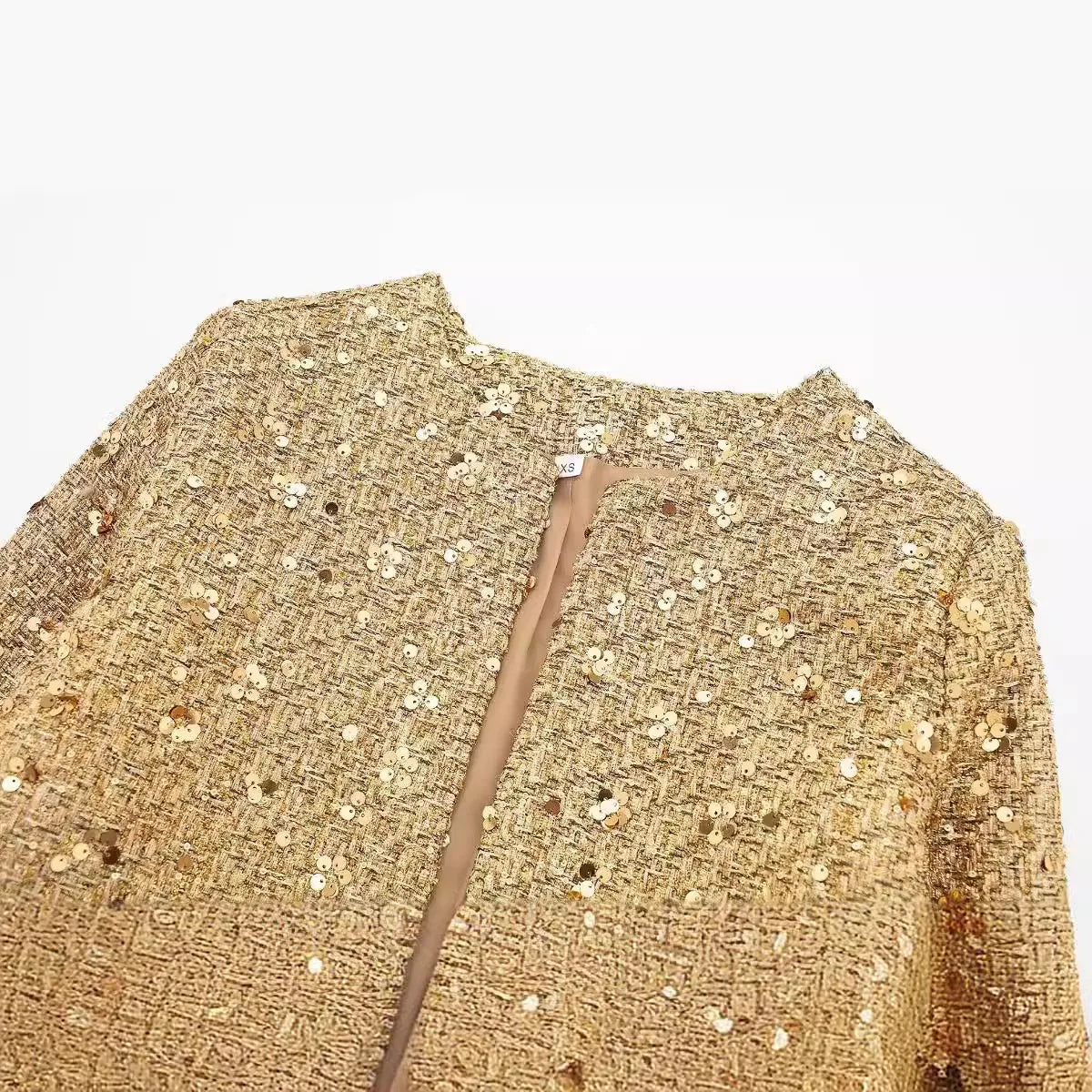 Jackets- Sparkle Sequin Zip-Up Party Jacket- - IndioGear.com