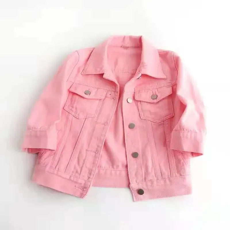 Jackets- Women Boxy Denim Jacket with 3/4 Sleeves- - IndioGear.com