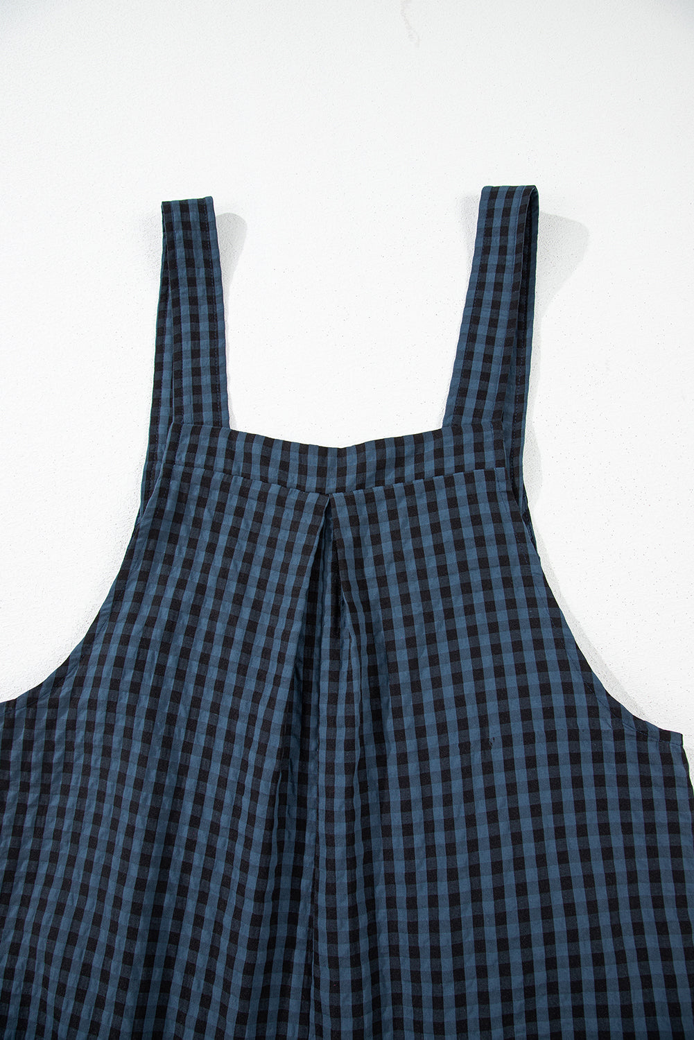 Jumpsuits & Rompers- Plaid Cotton Overalls Checkered Bib Pants- - IndioGear Women Clothing