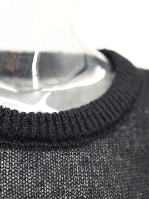 Knit Tops- Open Knitting Fitted Sweater Top for Versatile Looks- - IndioGear.com