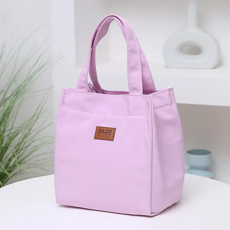 Lunch Bags- Fashion-Forward Office Lunch Organizer- Lavender- IndioGear Women Clothing