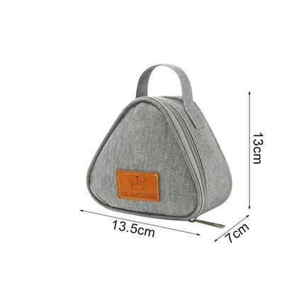 Lunch Bags- SleekTri Lunch Buddy- Grey- IndioGear Women Clothing