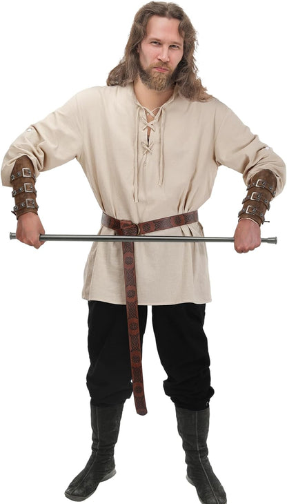 Male Halloween Costumes- 4 Pcs Medieval Maven Ensemble Kit - Halloween Best- - IndioGear.com