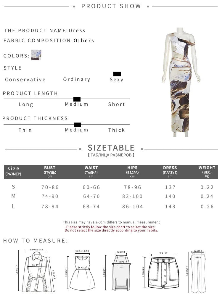 Maxi Dresses- Art Print Asymmetrical Long Dress- - IndioGear.com