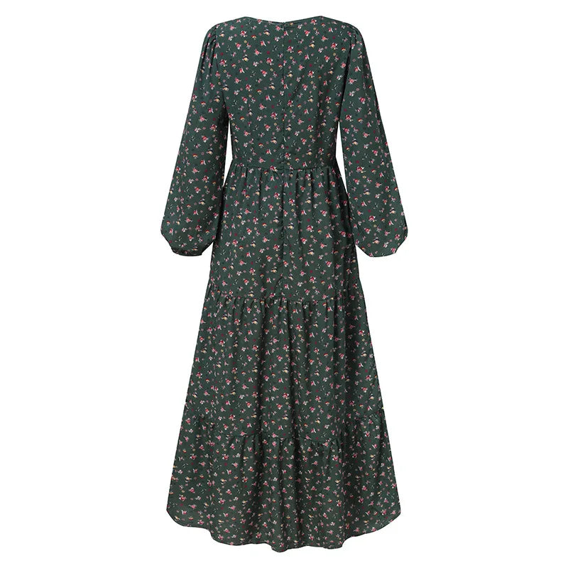 Maxi Dresses- Women Floral Long Dress for Day to Night- - IndioGear.com