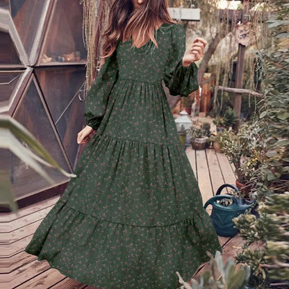 Maxi Dresses- Women Floral Long Dress for Day to Night- - IndioGear.com