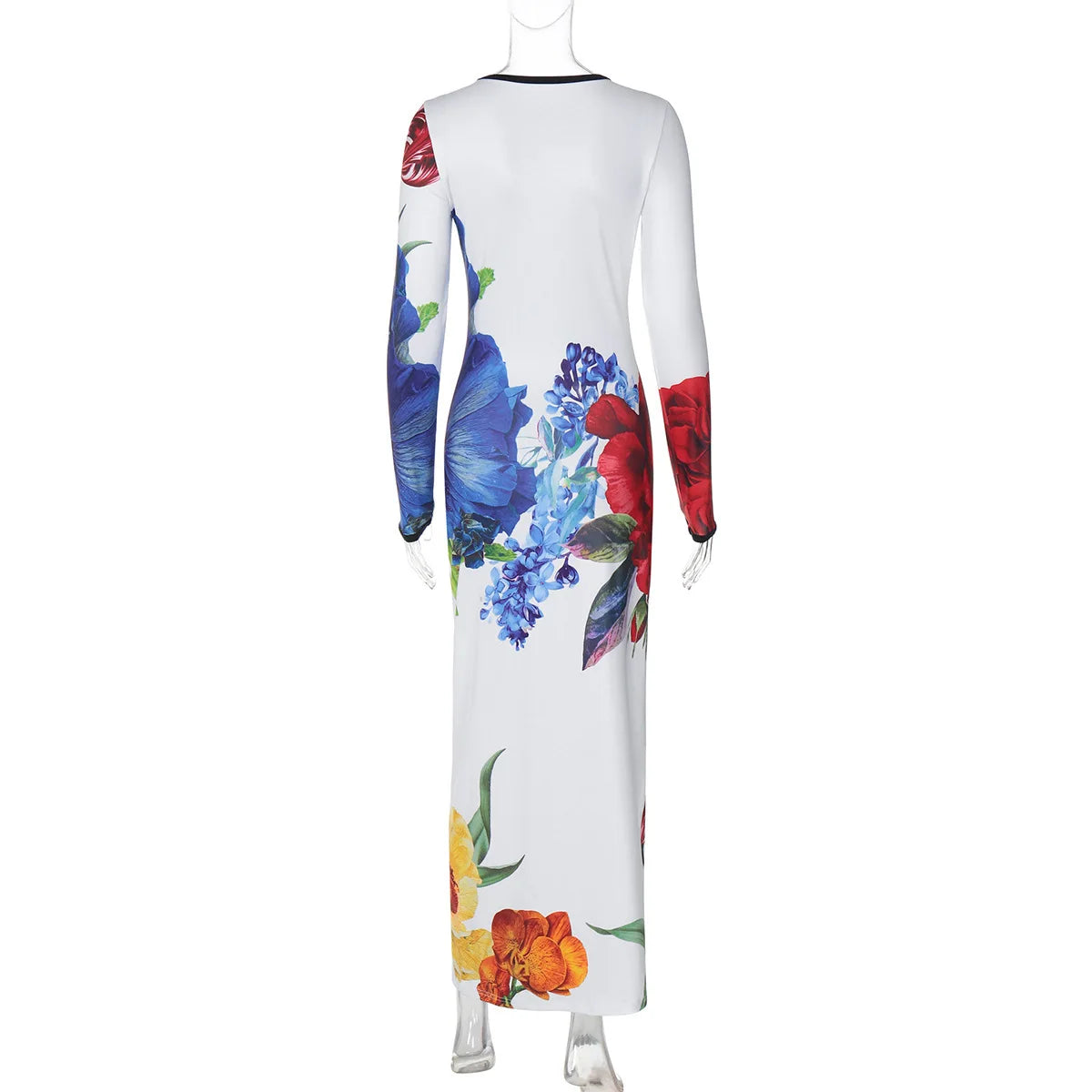 Maxi Dresses- Women Floral Long Dress for Special Occasions- - IndioGear.com