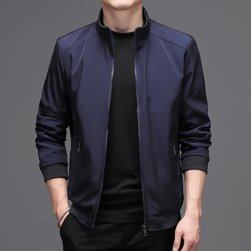 Men Jackets- Men Fall Jacket for Day-to-Night Wear- - Chuzko Women Clothing