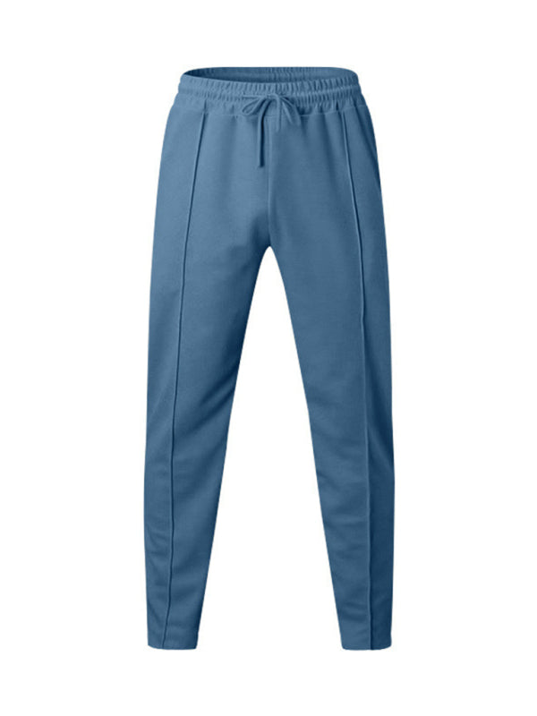 Men Pants- Blue Joggers for the Modern Man- - IndioGear.com