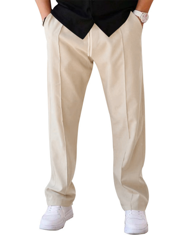 Men Pants- Blue Joggers for the Modern Man- Cracker khaki- IndioGear.com