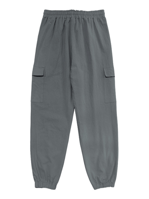 Men Pants- Cotton Joggers Pencil Beach Pants for Men- - IndioGear.com