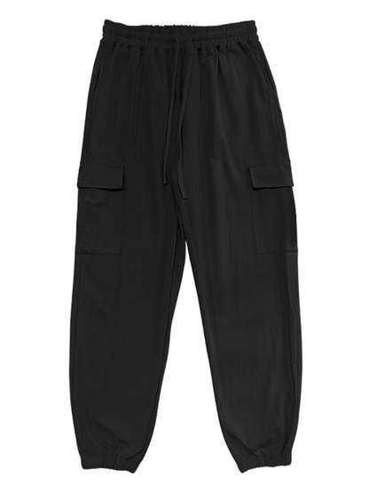 Men Pants- Cotton Joggers Pencil Beach Pants for Men- - IndioGear.com