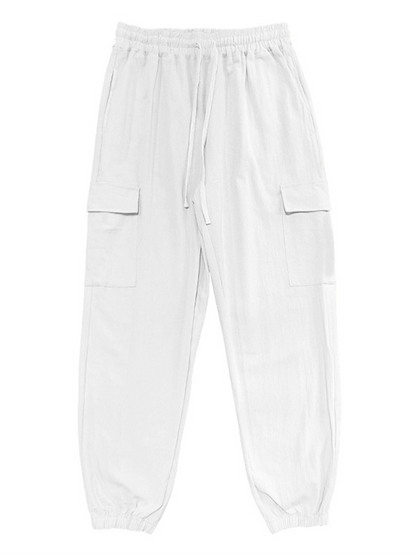 Men Pants- Cotton Joggers for Men Lightweight Beach Pants- - IndioGear.com