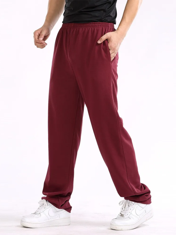 Men Pants- Sporty Men's Sweatpants for Lounging and Leisure- - IndioGear Fashion and Gear