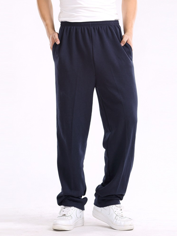 Men Pants- Sporty Men's Sweatpants for Lounging and Leisure- - IndioGear Fashion and Gear