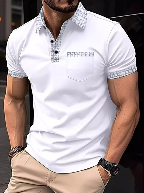 Men Shirts- Men Polo Shirts for Any Day- White- IndioGear.com