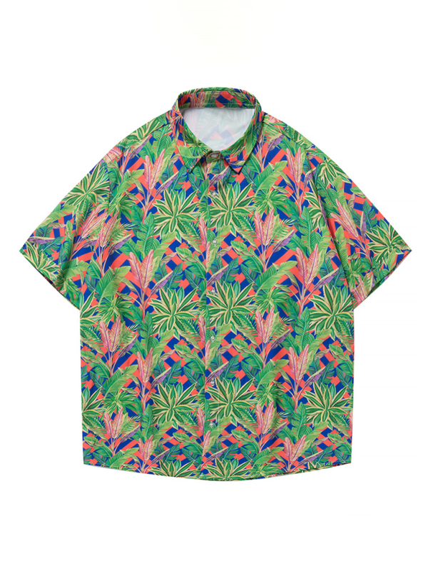 Men Shirts- Men's Hawaiian Shirt for Beach Adventures- - IndioGear.com