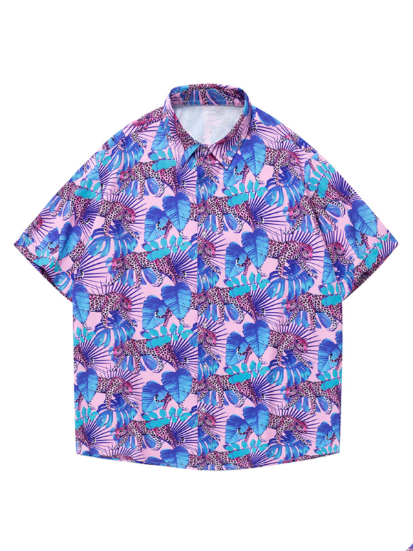 Men Shirts- Men's Hawaiian Shirt for Beach Adventures- - IndioGear.com