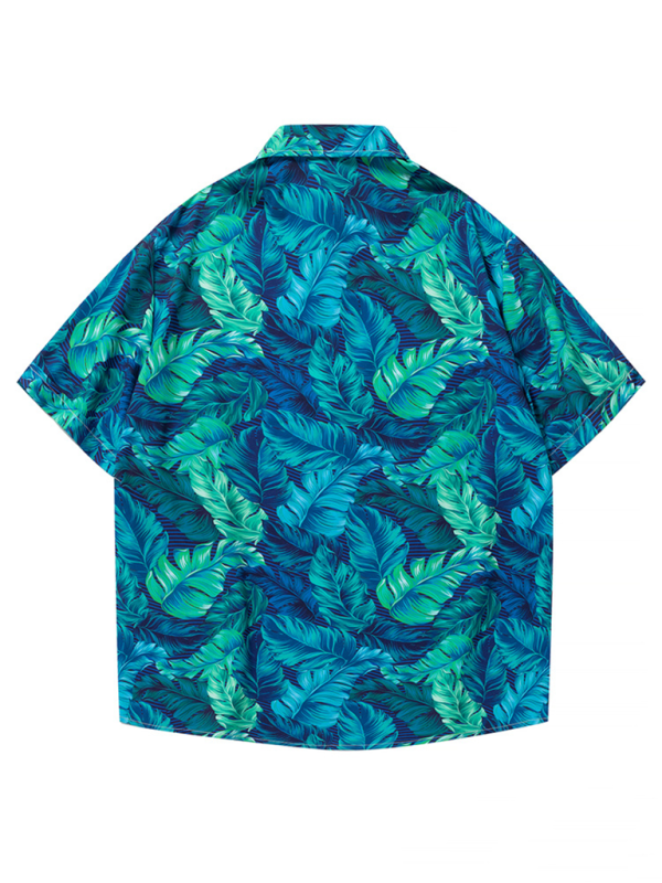 Men Shirts- Men's Hawaiian Shirt for Beach Adventures- - IndioGear.com