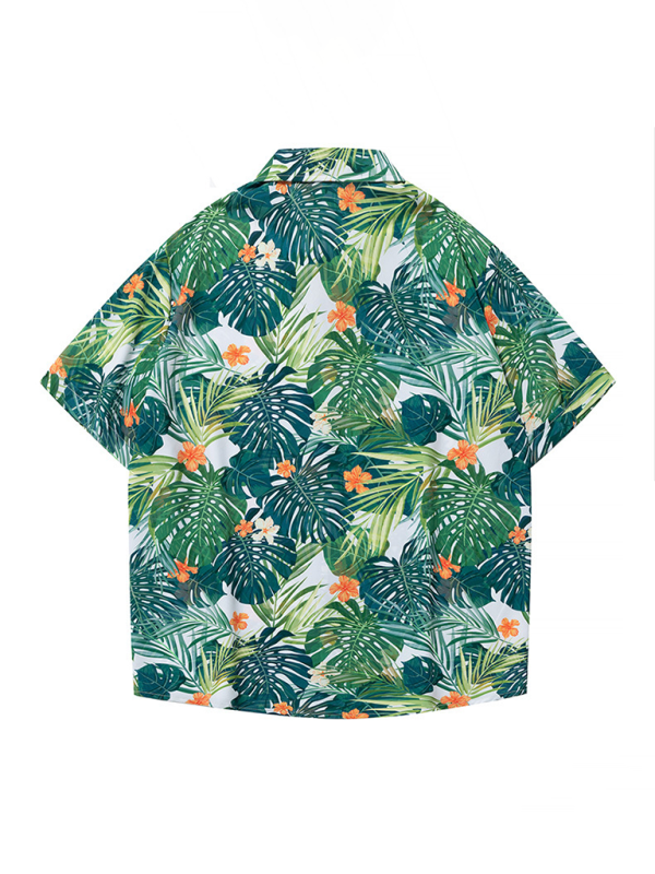 Men Shirts- Men's Hawaiian Shirt for Beach Adventures- - IndioGear.com