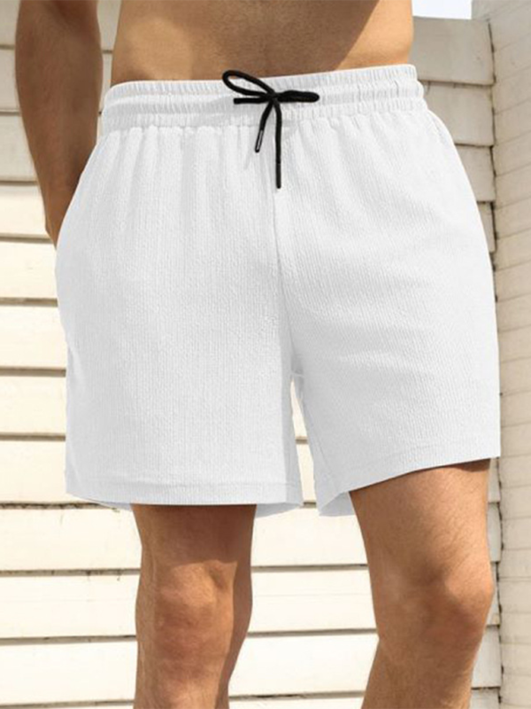 Men Shorts- Built-In Pocket Textured Shorts for Active Men- - IndioGear.com