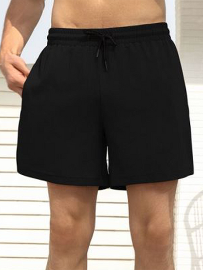 Men Shorts- Built-In Pocket Textured Shorts for Active Men- - IndioGear.com