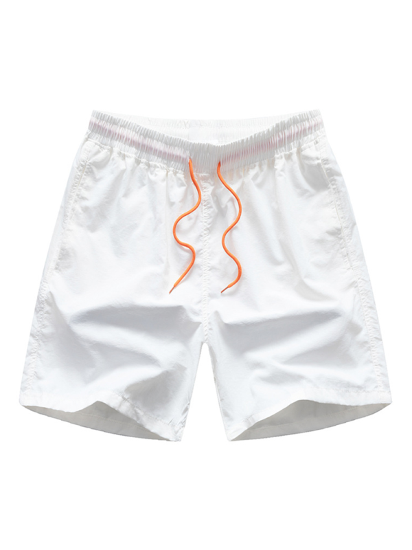 Men Shorts- Quick Drying Men's Shorts for Every Summer Adventure- White- IndioGear.com