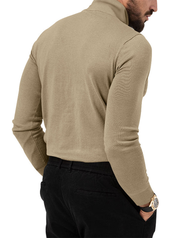 Men T-Shirts- Turtleneck Every Sharp Man T-Shirt- - IndioGear.com