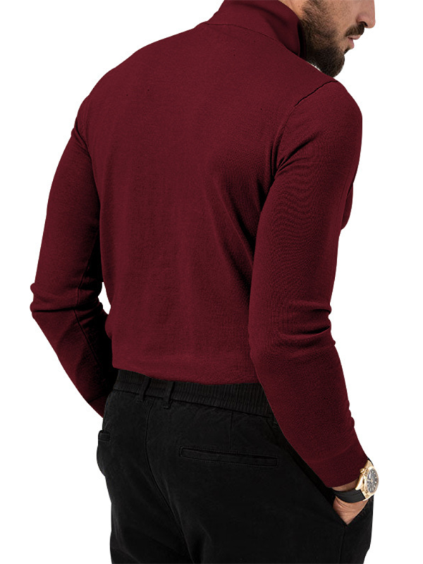 Men T-Shirts- Turtleneck Every Sharp Man T-Shirt- - IndioGear.com