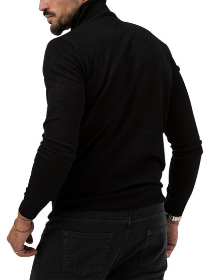 Men T-Shirts- Turtleneck Every Sharp Man T-Shirt- - IndioGear.com