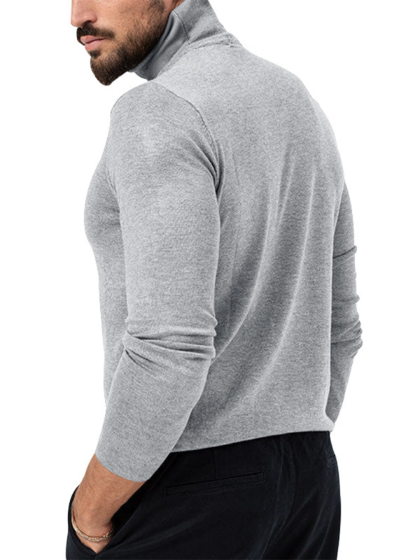 Men T-Shirts- Turtleneck Every Sharp Man T-Shirt- - IndioGear.com