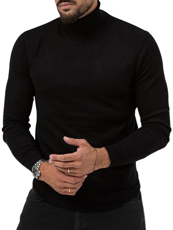 Men T-Shirts- Turtleneck Every Sharp Man T-Shirt- - IndioGear.com